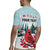 Personalised Cardinal Christmas Rugby Jersey Snowflake Xmas Tree - Wonder Print Shop