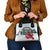Cardinal Christmas Shoulder Handbag Snowflake Xmas Tree LT01