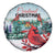 Cardinal Christmas Spare Tire Cover Snowflake Xmas Tree - Wonder Print Shop