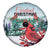 Cardinal Christmas Spare Tire Cover Snowflake Xmas Tree - Wonder Print Shop
