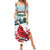 Personalised Cardinal Christmas Summer Maxi Dress Snowflake Xmas Tree - Wonder Print Shop