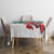 Cardinal Christmas Tablecloth Snowflake Xmas Tree - Wonder Print Shop