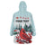Personalised Cardinal Christmas Wearable Blanket Hoodie Snowflake Xmas Tree - Wonder Print Shop