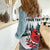 Personalised Cardinal Christmas Women Casual Shirt Snowflake Xmas Tree - Wonder Print Shop