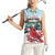 Personalised Cardinal Christmas Women Sleeveless Polo Shirt Snowflake Xmas Tree - Wonder Print Shop