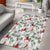 Cardinal Christmas White Area Rug Xmas Pattern - Wonder Print Shop