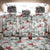 Cardinal Christmas White Back Car Seat Cover Xmas Pattern - Wonder Print Shop