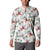 Cardinal Christmas White Button Sweatshirt Xmas Pattern - Wonder Print Shop
