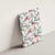 Cardinal Christmas White Canvas Wall Art Xmas Pattern - Wonder Print Shop