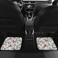 Cardinal Christmas White Car Mats Xmas Pattern - Wonder Print Shop