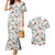 Cardinal Christmas White Couples Matching Mermaid Dress and Hawaiian Shirt Xmas Pattern - Wonder Print Shop