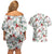Cardinal Christmas White Couples Matching Off Shoulder Short Dress and Hawaiian Shirt Xmas Pattern - Wonder Print Shop