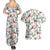 Cardinal Christmas White Couples Matching Summer Maxi Dress and Hawaiian Shirt Xmas Pattern - Wonder Print Shop