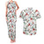 Cardinal Christmas White Couples Matching Tank Maxi Dress and Hawaiian Shirt Xmas Pattern - Wonder Print Shop