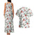 Cardinal Christmas White Couples Matching Tank Maxi Dress and Hawaiian Shirt Xmas Pattern - Wonder Print Shop