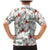 Cardinal Christmas White Family Matching Mermaid Dress and Hawaiian Shirt Xmas Pattern - Wonder Print Shop