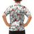 Cardinal Christmas White Family Matching Off The Shoulder Long Sleeve Dress and Hawaiian Shirt Xmas Pattern - Wonder Print Shop