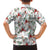 Cardinal Christmas White Family Matching Off Shoulder Short Dress and Hawaiian Shirt Xmas Pattern - Wonder Print Shop