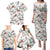 Cardinal Christmas White Family Matching Puletasi and Hawaiian Shirt Xmas Pattern - Wonder Print Shop