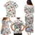 Cardinal Christmas White Family Matching Puletasi and Hawaiian Shirt Xmas Pattern - Wonder Print Shop