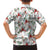 Cardinal Christmas White Family Matching Short Sleeve Bodycon Dress and Hawaiian Shirt Xmas Pattern - Wonder Print Shop