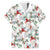 Cardinal Christmas White Family Matching Short Sleeve Bodycon Dress and Hawaiian Shirt Xmas Pattern - Wonder Print Shop