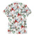 Cardinal Christmas White Family Matching Short Sleeve Bodycon Dress and Hawaiian Shirt Xmas Pattern - Wonder Print Shop