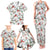 Cardinal Christmas White Family Matching Tank Maxi Dress and Hawaiian Shirt Xmas Pattern - Wonder Print Shop