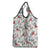 Cardinal Christmas White Grocery Bag Xmas Pattern