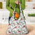 Cardinal Christmas White Grocery Bag Xmas Pattern