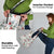Cardinal Christmas White Grocery Bag Xmas Pattern