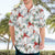 Cardinal Christmas White Hawaiian Shirt Xmas Pattern - Wonder Print Shop