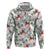 Cardinal Christmas White Hoodie Xmas Pattern - Wonder Print Shop