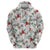 Cardinal Christmas White Hoodie Xmas Pattern - Wonder Print Shop