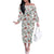 Cardinal Christmas White Off The Shoulder Long Sleeve Dress Xmas Pattern - Wonder Print Shop
