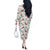Cardinal Christmas White Off The Shoulder Long Sleeve Dress Xmas Pattern - Wonder Print Shop
