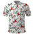 Cardinal Christmas White Polo Shirt Xmas Pattern - Wonder Print Shop