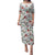 Cardinal Christmas White Puletasi Xmas Pattern - Wonder Print Shop