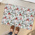 Cardinal Christmas White Rubber Doormat Xmas Pattern - Wonder Print Shop