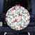 Cardinal Christmas White Spare Tire Cover Xmas Pattern - Wonder Print Shop