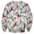 Cardinal Christmas White Sweatshirt Xmas Pattern - Wonder Print Shop