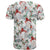 Cardinal Christmas White T Shirt Xmas Pattern - Wonder Print Shop