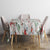Cardinal Christmas White Tablecloth Xmas Pattern - Wonder Print Shop