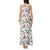 Cardinal Christmas White Tank Maxi Dress Xmas Pattern - Wonder Print Shop
