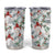 Cardinal Christmas White Tumbler Cup Xmas Pattern - Wonder Print Shop