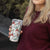 Cardinal Christmas White Tumbler Cup Xmas Pattern - Wonder Print Shop
