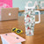 Cardinal Christmas White Tumbler With Handle Xmas Pattern - Wonder Print Shop