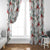 Cardinal Christmas White Window Curtain Xmas Pattern - Wonder Print Shop