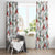 Cardinal Christmas White Window Curtain Xmas Pattern - Wonder Print Shop