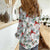 Cardinal Christmas White Women Casual Shirt Xmas Pattern - Wonder Print Shop